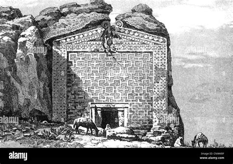 Tomb of King Midas (Illustration) .